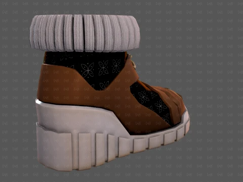 Shoes cartoonV70 3D Model
