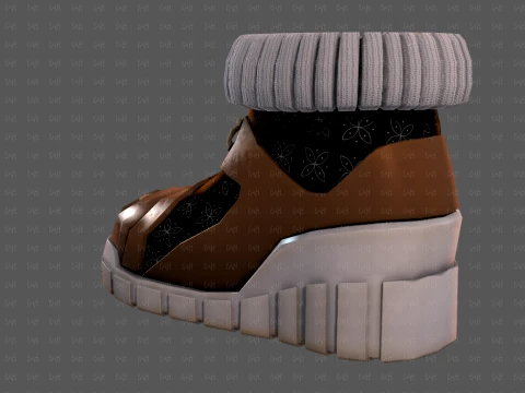 Shoes cartoonV70 3D Model