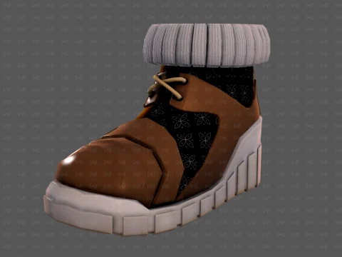 Shoes cartoonV70 3D Model