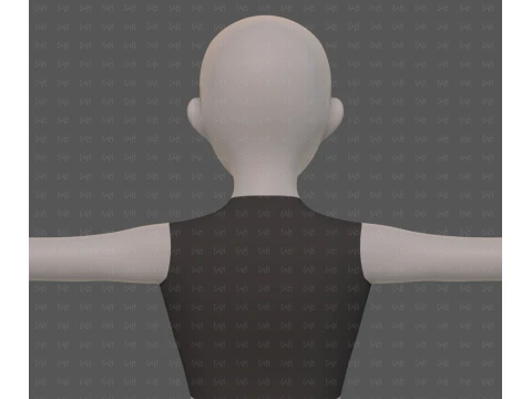 Base mesh woman 29 3D Model