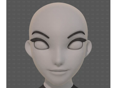 Base mesh woman 29 3D Model