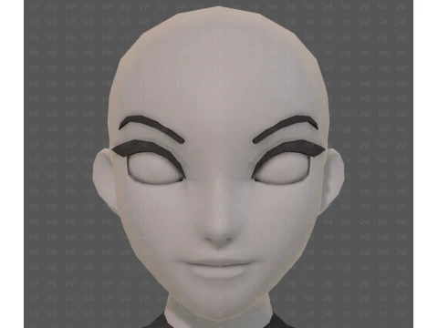 Base mesh woman 29 3D Model