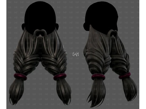 Beard V79 3D 模型