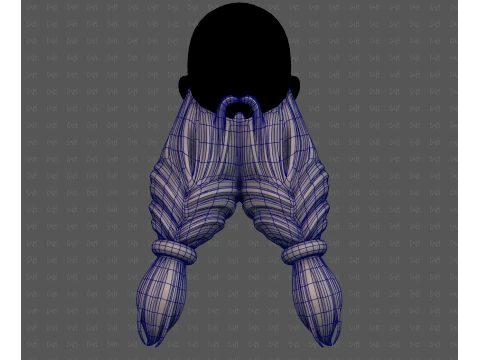 Beard V79 3D Model