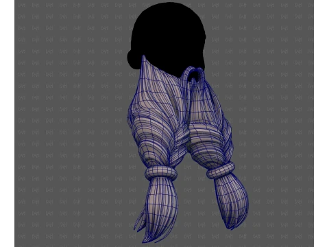 Beard V79 3D Model