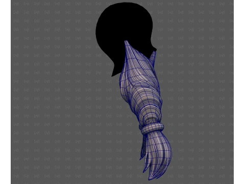 Beard V79 3D Model