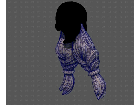 Beard V79 3D Model