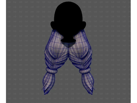 Beard V79 3D Model