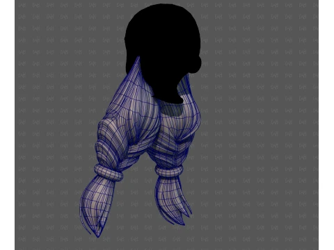 Beard V79 3D Model