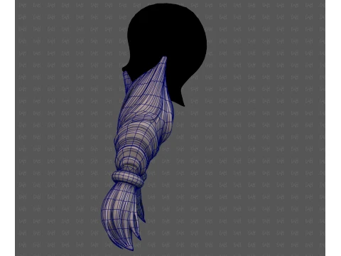 Beard V79 3D Model