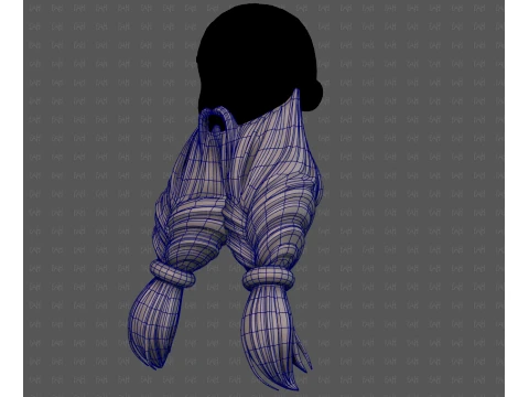 Beard V79 3D Model