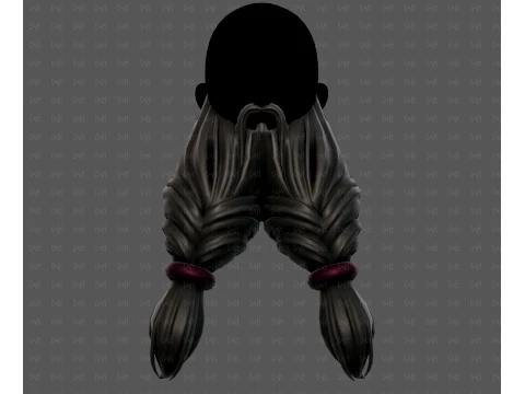 Beard V79 3D Model