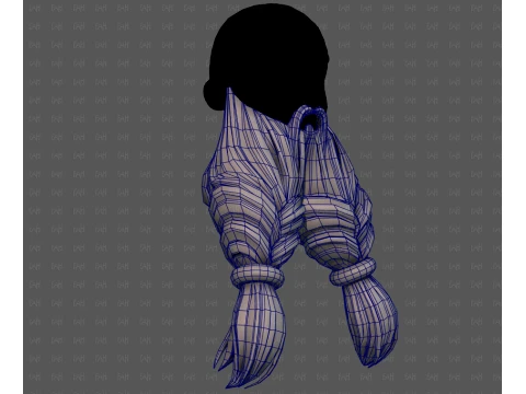 Beard V79 3D Model