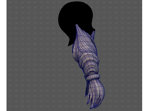 Beard V79 3D Model