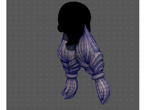 Beard V79 3D Model