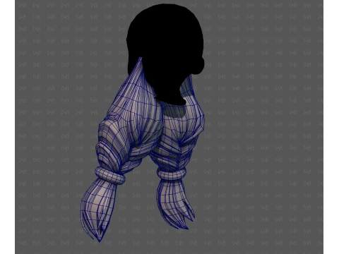 Beard V79 3D Model