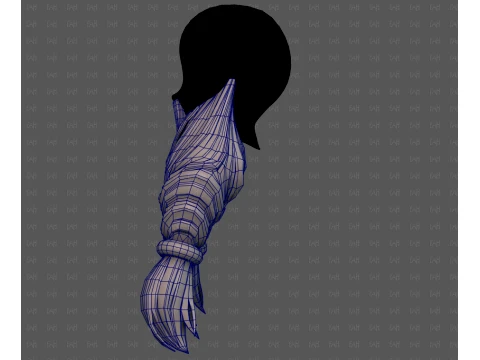 Beard V79 3D Model