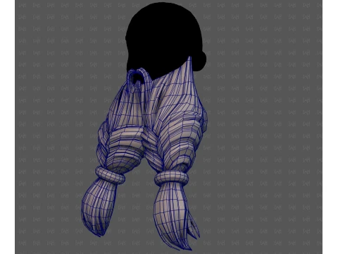 Beard V79 3D Model
