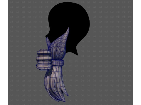 Beard V80 3D Model
