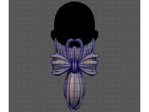 Beard V80 3D Model