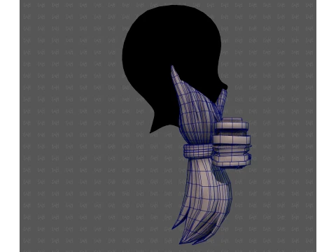 Beard V80 3D Model