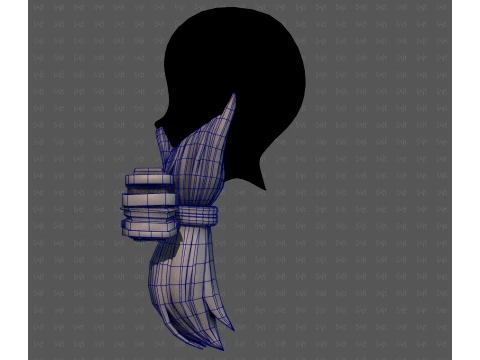 Beard V80 3D Model