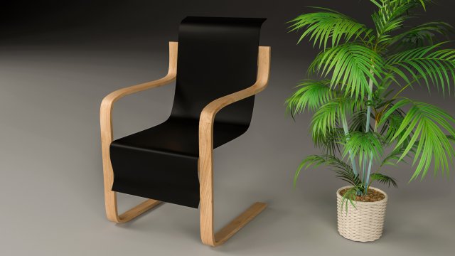 armchair Modelo 3D .c4d .max .obj .3ds .fbx .stl .blend 