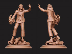 jujutsu kaisen - yuji itadori 3d print 3D Принт Модель