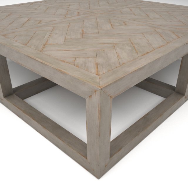 rh coffee table 3D 模型 .c4d .max .obj .3ds .fbx .stl .blend 