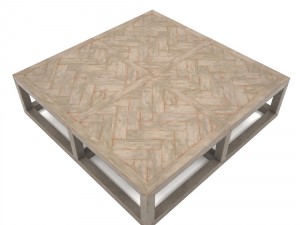 rh coffee table 3D 模型