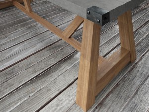 contemporary dining table 3D 모델