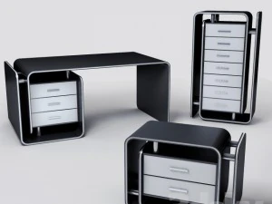 Office furniture Modelo 3D