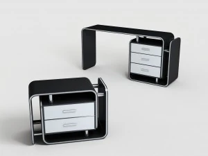Office furniture 3D Model