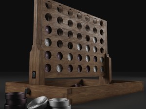 rh connect four 3D 모델
