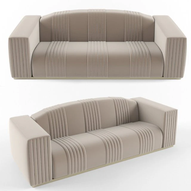 cadillac sofa rugiano 3D Model .c4d .max .obj .3ds .fbx .stl .blend