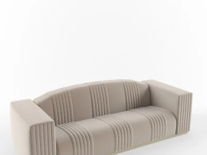 cadillac sofa rugiano 3D Model