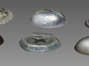 nails and bolts 3D Model
