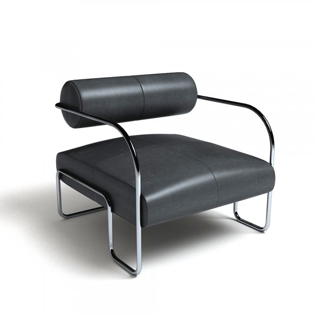 ardent club chair 3D Model .c4d .max .obj .3ds .fbx .stl .blend 