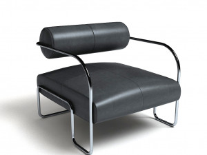 ardent club chair 3D 모델