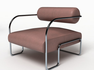 ardent club chair 3D Model