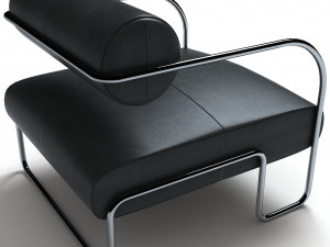 ardent club chair 3D Model