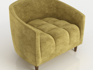 the carla armchair 3D Model