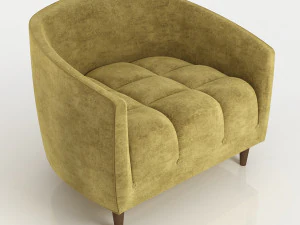 the carla armchair 3D Model