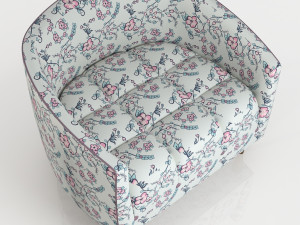 the carla armchair 3D Model