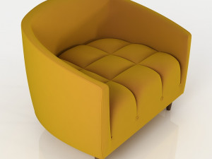 the carla armchair 3D Model