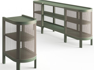 cane nightstand cactus Modèle 3D