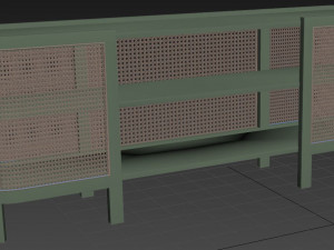 cane nightstand cactus Modèle 3D
