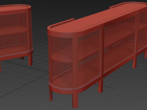 cane nightstand cactus Modèle 3D