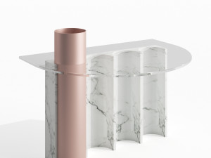 10 models memphis style furniture 3D Model