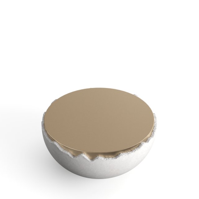 white gold table 3D Model .c4d .max .obj .3ds .fbx .stl .blend 